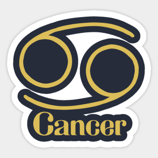 Cancer Zodiac Sticker